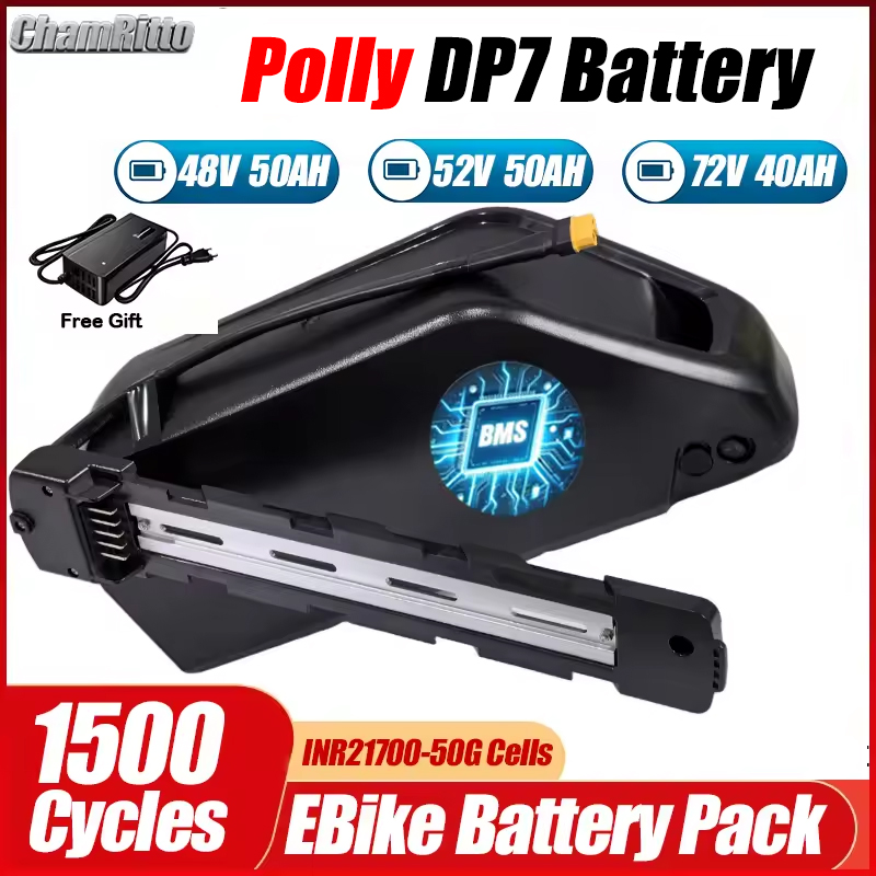 Electric Bicycle Battery 72V 30Ah - Baterai Polly DP7 untuk Sepeda Listrik
