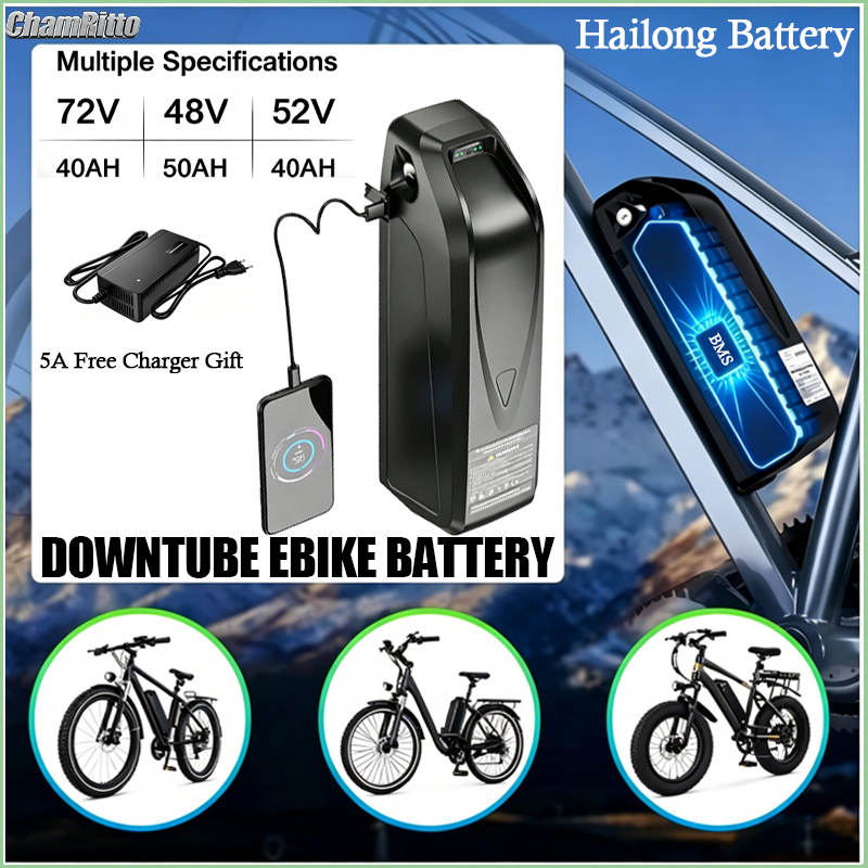 Ebike Battery 48V 20Ah Hailong - Baterai Sepeda Listrik Hailong 48V 72V