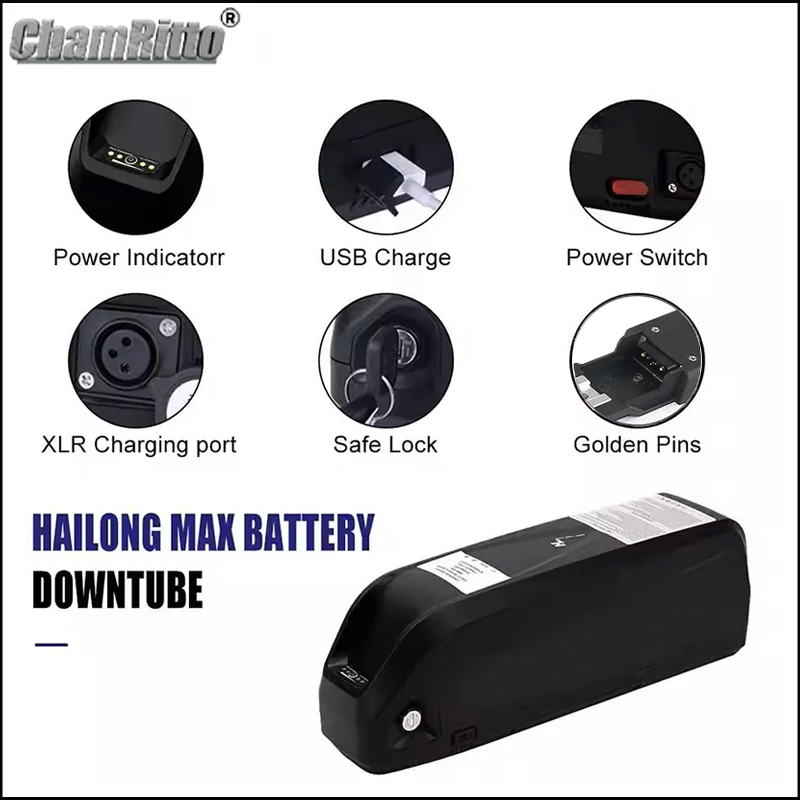 Baterai Sepeda Listrik Chamrid - Ebike Battery 48V 20Ah Hailong ulasan dan harga