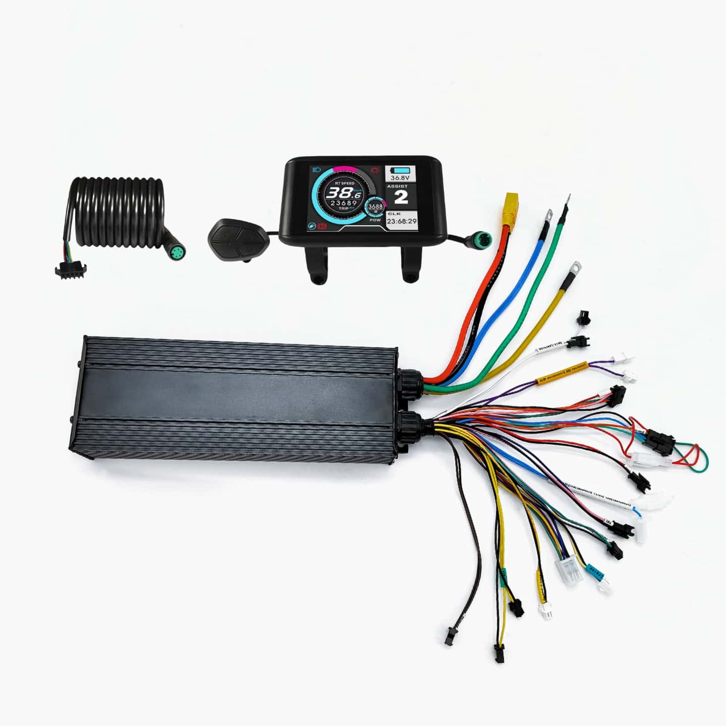 Sepeda Listrik EBike 48V-72V 2 - Ebike Conversion Kit 72V 3000W ulasan dan harga