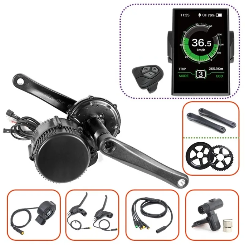 Kit Motor Penggerak Tengah G34 - Mid Drive Motor Kit 52V 1000W ulasan dan harga