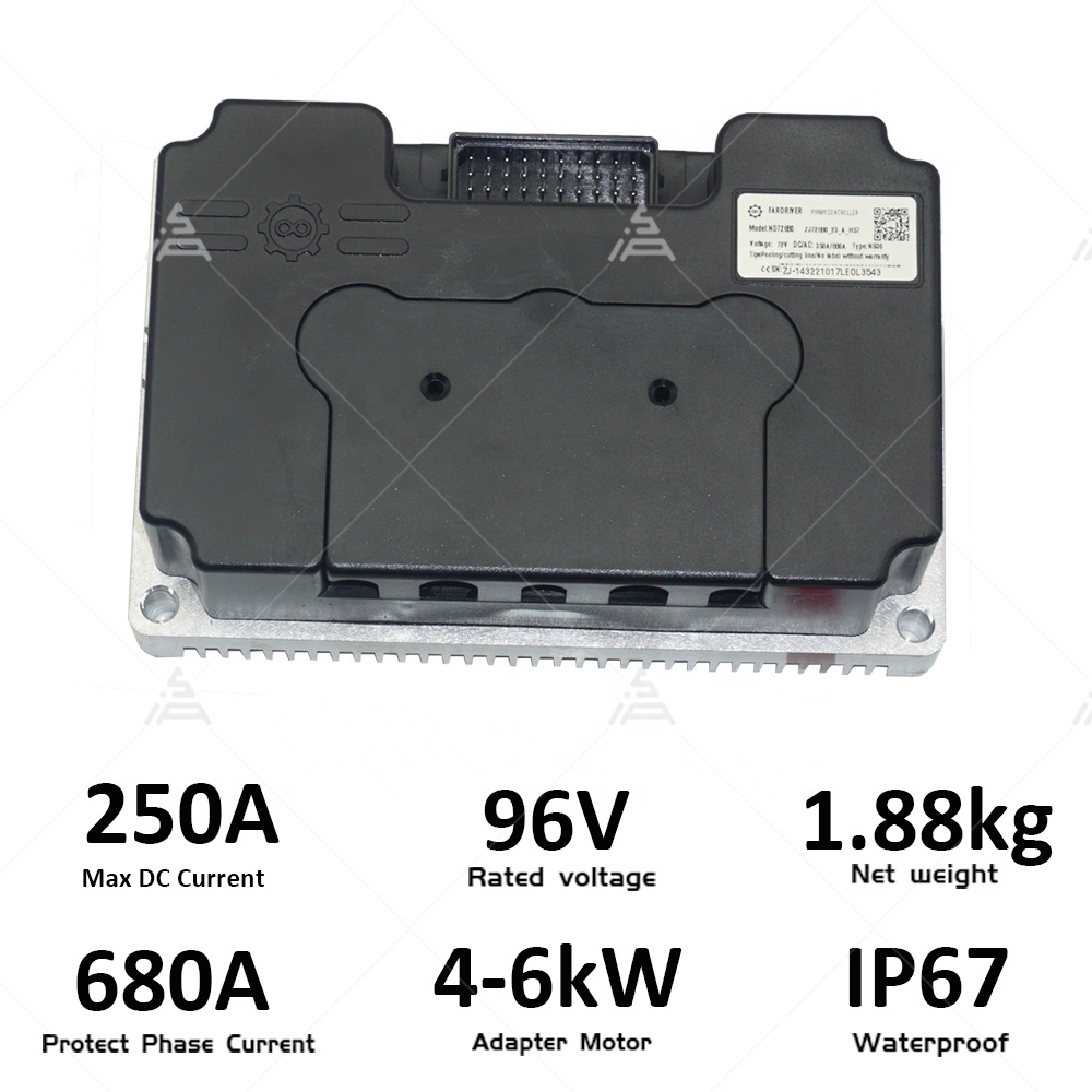 Pengontrol DC 330A yang Dapat  - Programmable Bldc Motor Controller 96V ulasan dan harga