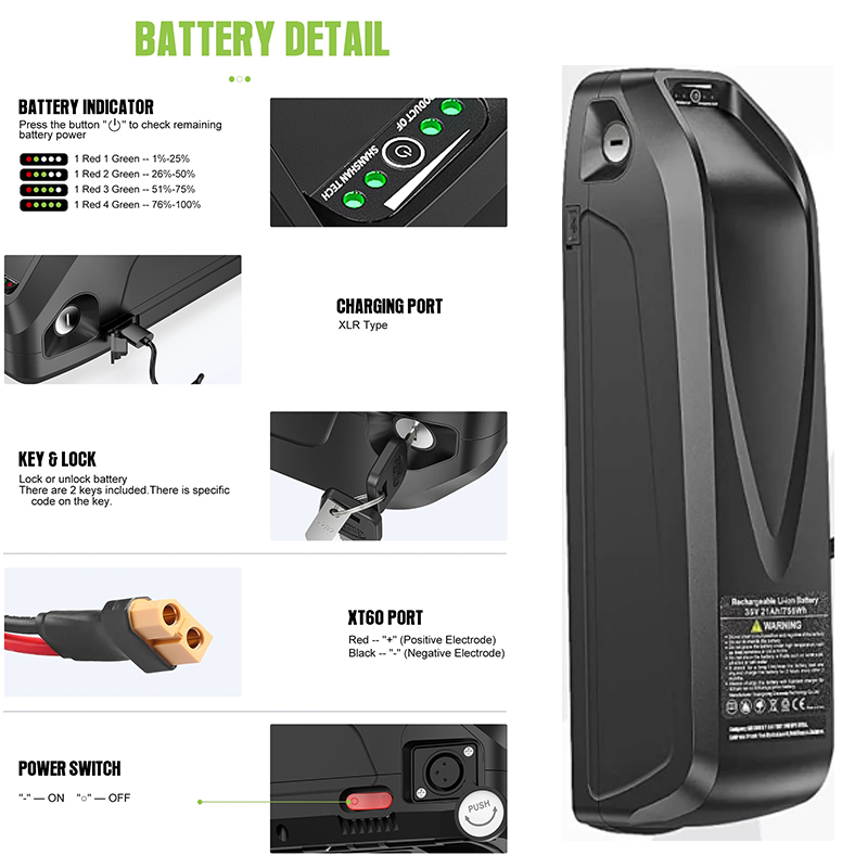 Baterai ebike Hailong 36v 48v  - Ebike Battery 48V 20Ah Hailong ulasan dan harga