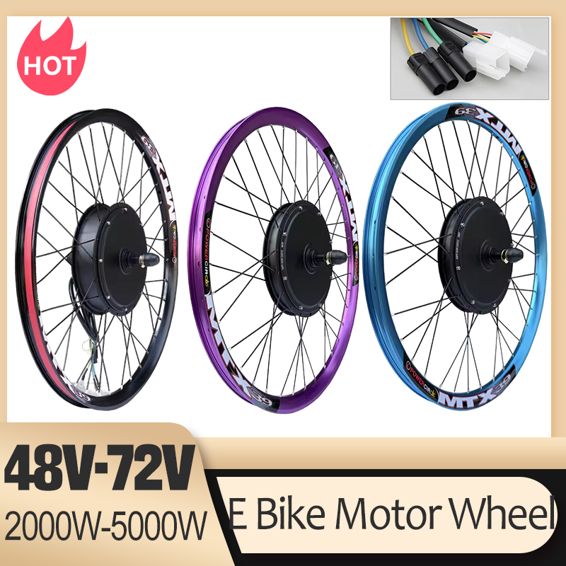 Part Konversi Ebike 48V 2000W, - 72V 5000W Hub Motor Kit ulasan dan harga