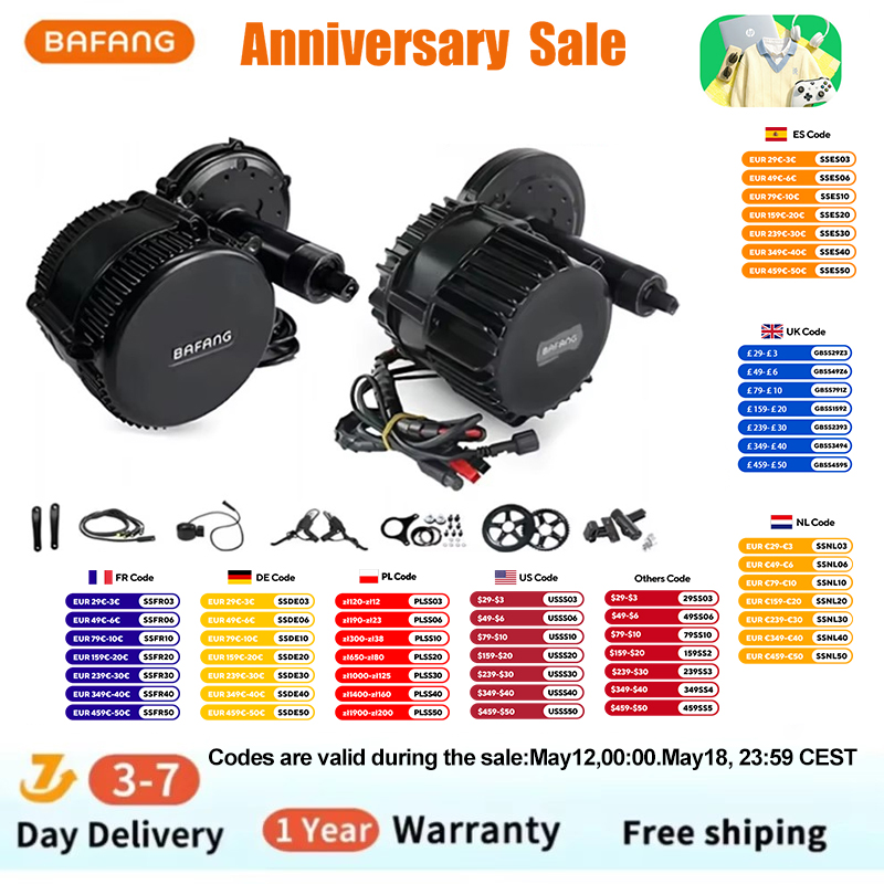 Bafang BBSHD 1000W 48V 68mm Mo - Bafang Bbshd 1000W Conversion Kit ulasan dan harga